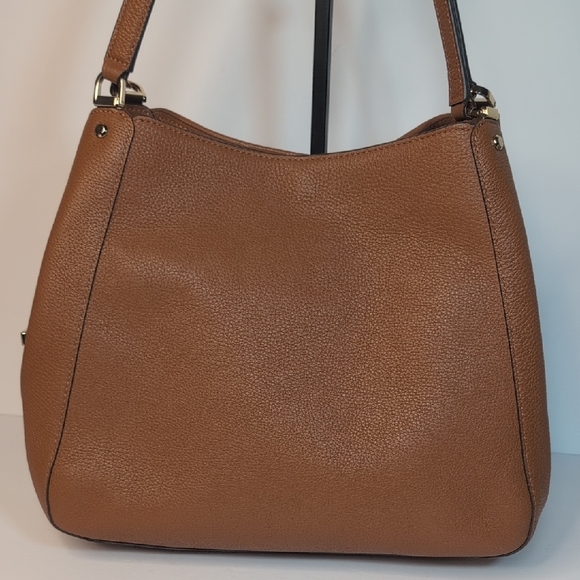 Kate Spade Leila Patchwork Suede And Leather Shoulder Bag - Picture 5 of 16